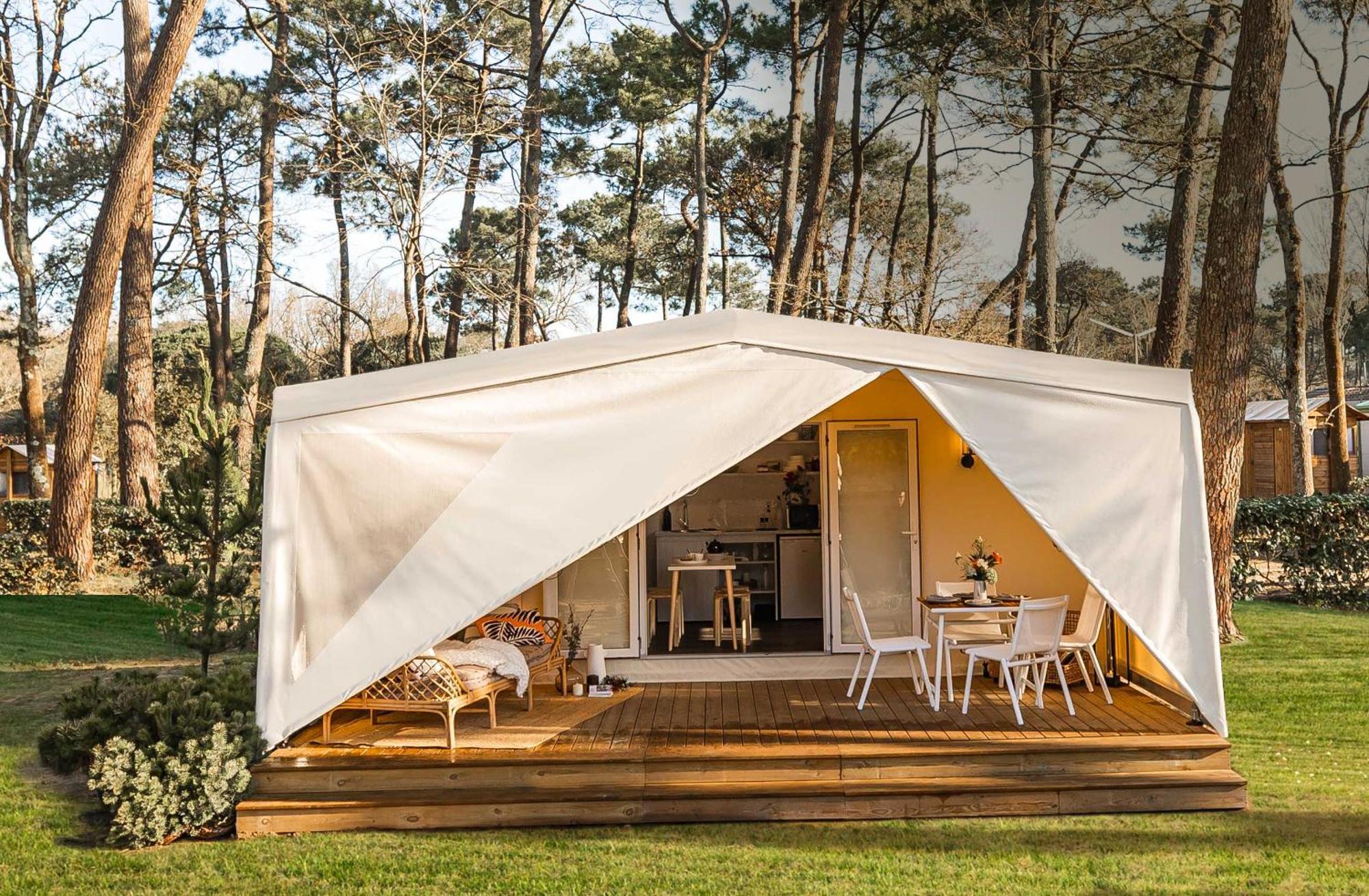 Camping Villaggio Internazionale Сан-Менайо Екстер'єр фото