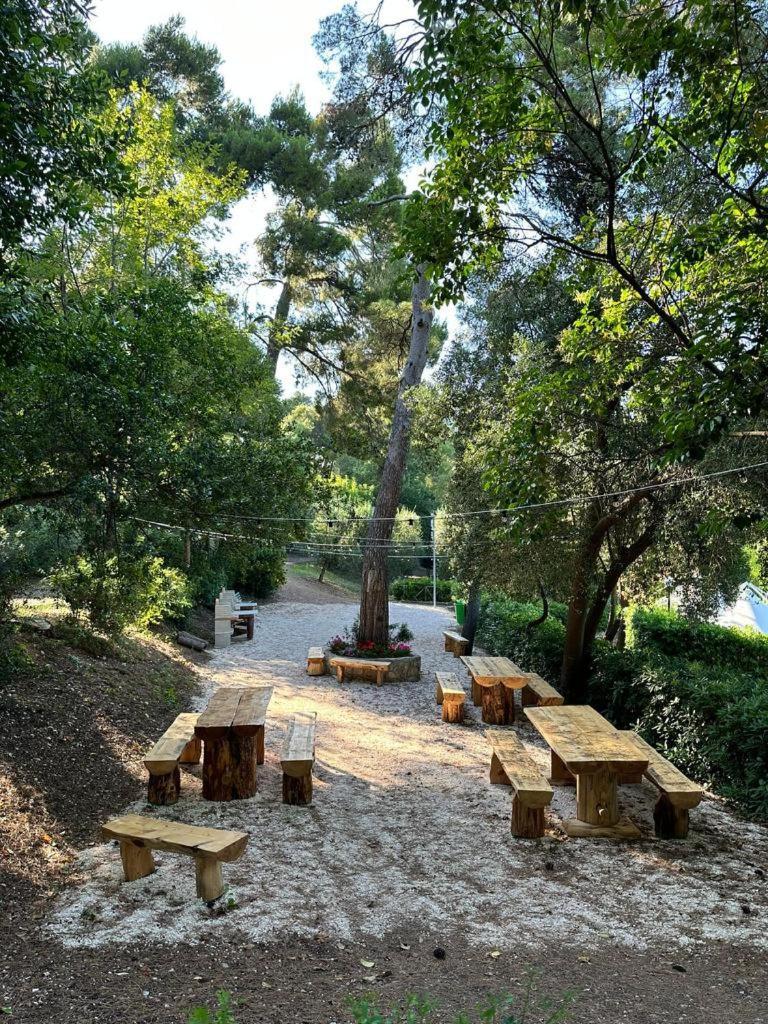 Camping Villaggio Internazionale Сан-Менайо Екстер'єр фото